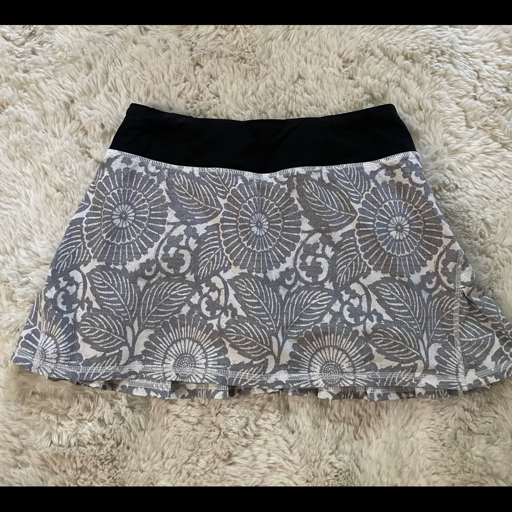 Lululemon Grey Tennis Skirt